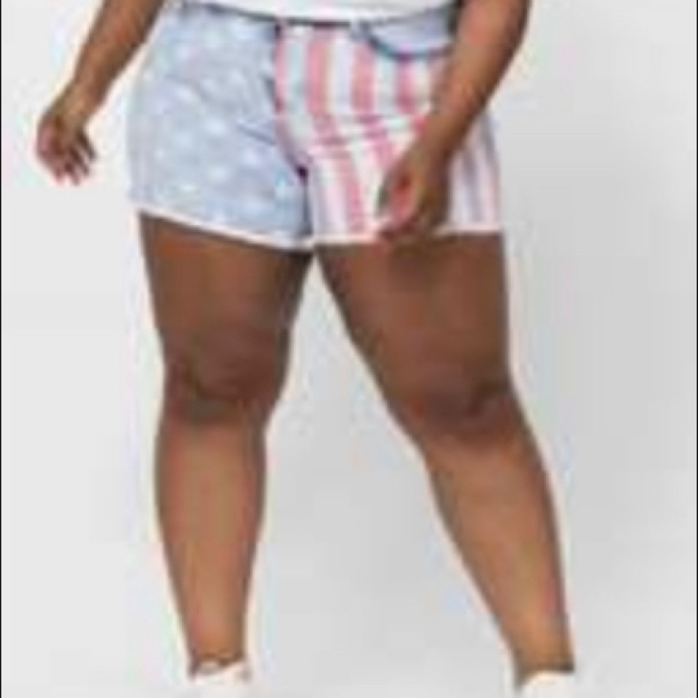 Red, white & blue jeans